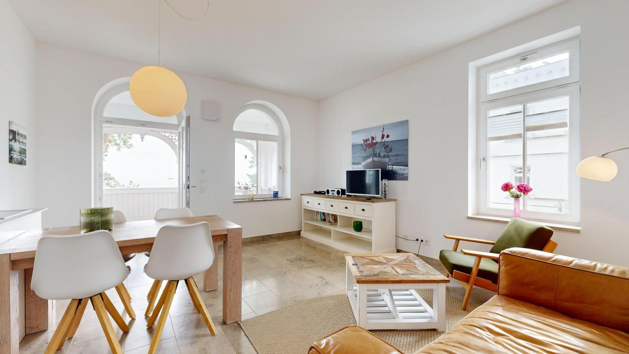 Fewos In Direkt Am Strand Mit Meerblick, Villa Seeblick, Остзебад Бинц Екстериор снимка