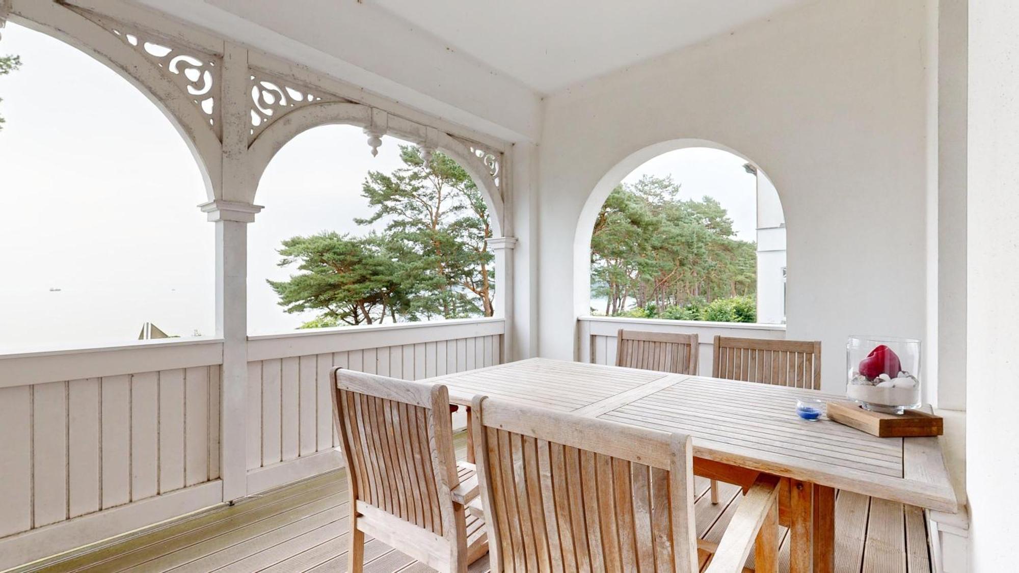 Fewos In Direkt Am Strand Mit Meerblick, Villa Seeblick, Остзебад Бинц Екстериор снимка