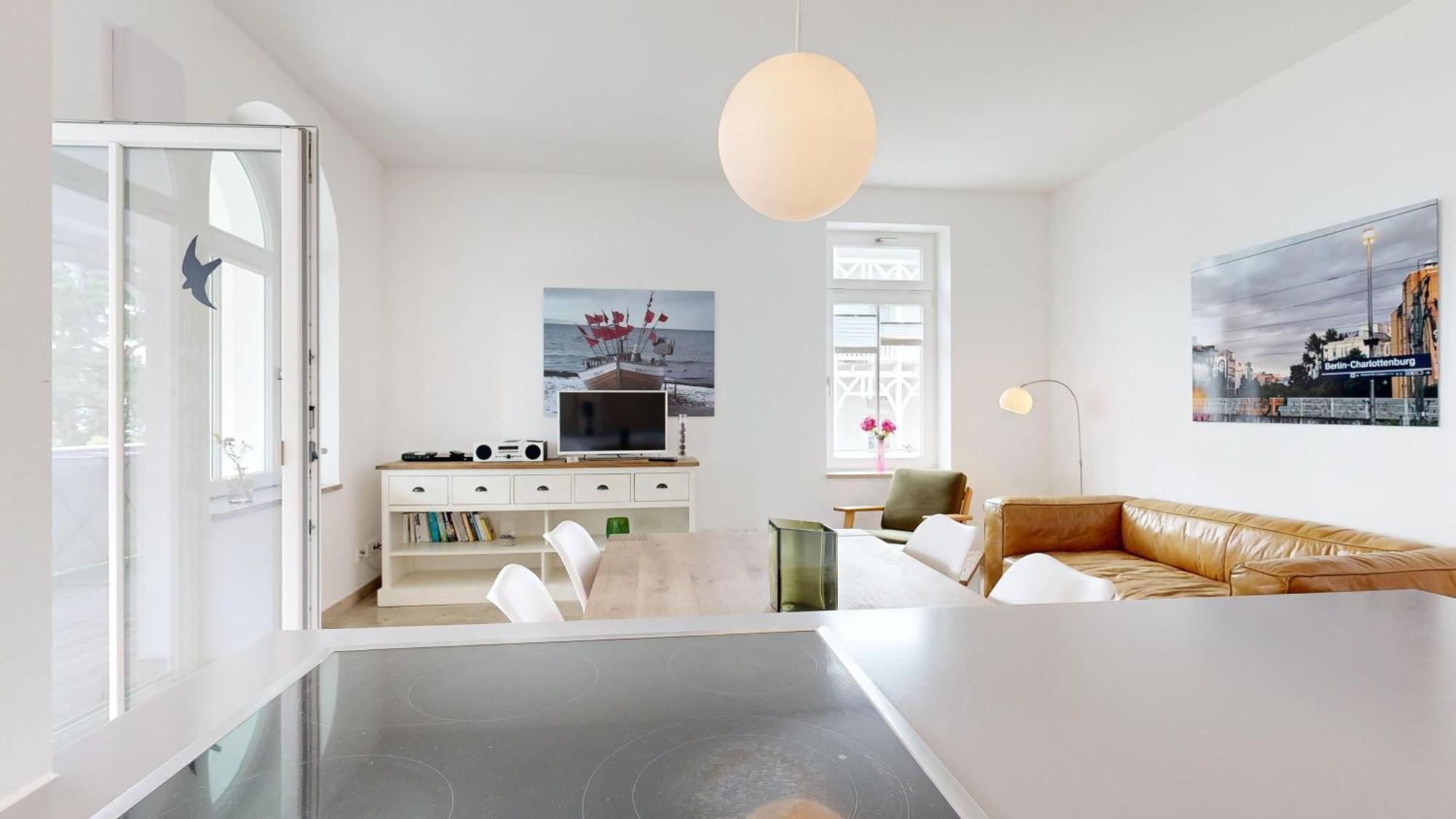 Fewos In Direkt Am Strand Mit Meerblick, Villa Seeblick, Остзебад Бинц Екстериор снимка